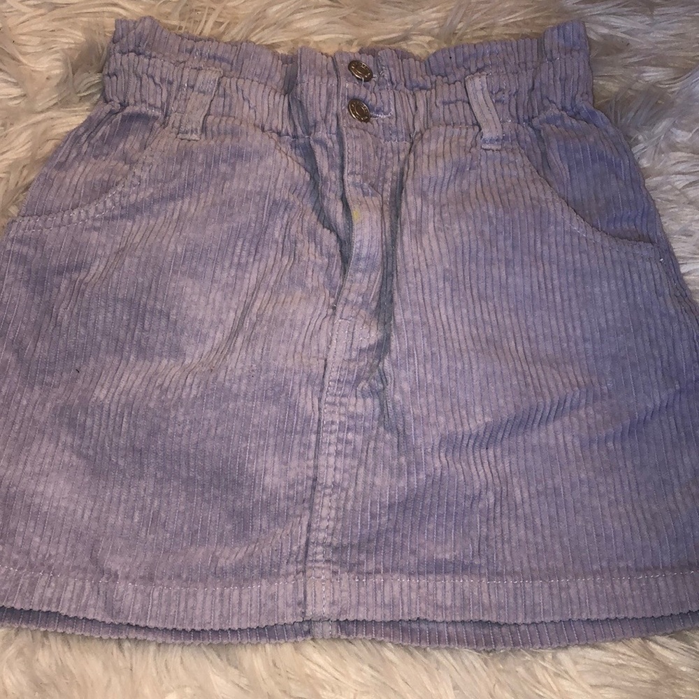 pacsun corduroy mini skirt